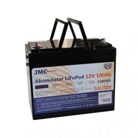 Akumulator LiFePO4 JMC 12V 12.8V 100Ah Bluethooth