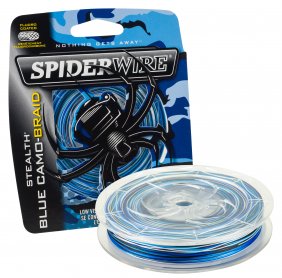 Spiderwire Stealth Blue Camo 137m 0.06mm