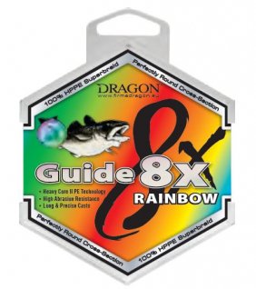 Dragon Guide 8x Rainbow 250m 0.20mm 5-Kolorowa