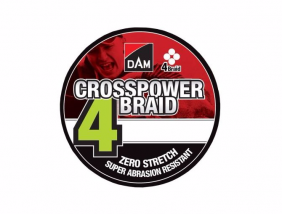 Dam Crosspower 8-Braid 0.13mm / 7.2kg/16lb /110M -