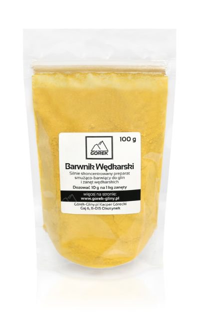 Barwnik wędkarski żółty 100g