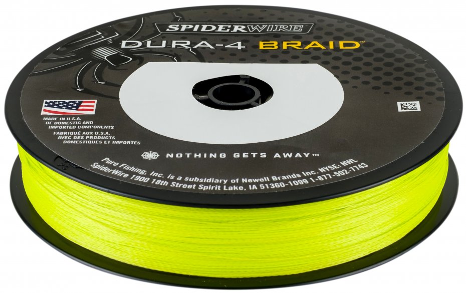 Spiderwire Dura 4 Yellow 150m 0.10mm — zdjęcie 2