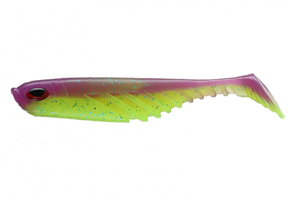 Berkley Powerbait Ripple Shad 11cm Purple Chartreuse
