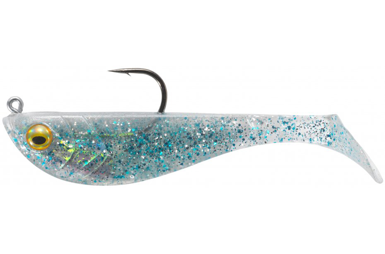 Berkley Pwb Prerigged Pulse Shad 8cm Sprkl Pearl