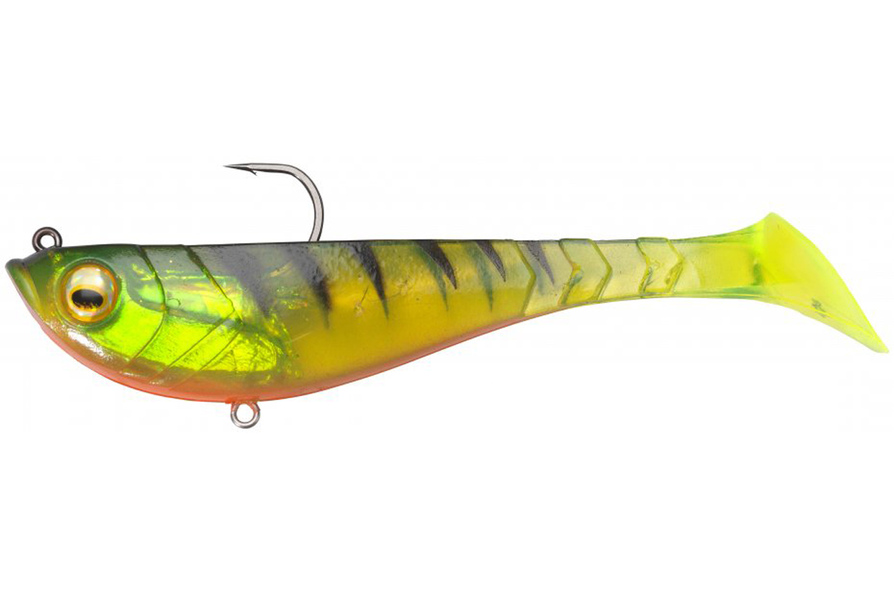 Berkley Pwb Prerigged Pulse Shad 11cm Fire Tiger