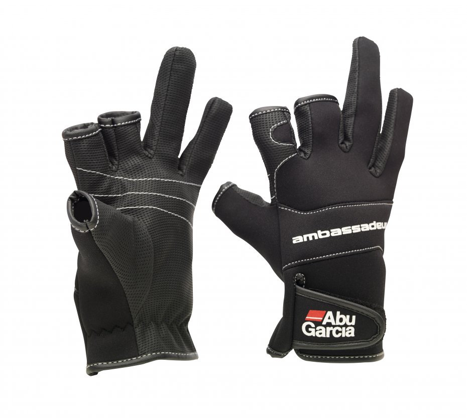 Abu Garcia Neopren-Handschuhe M