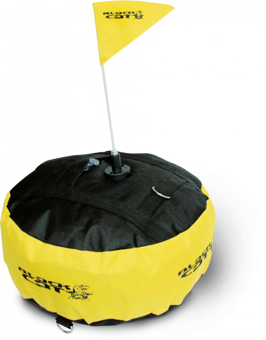 Black Cat Marker Buoy (Boja znakowa) czarny