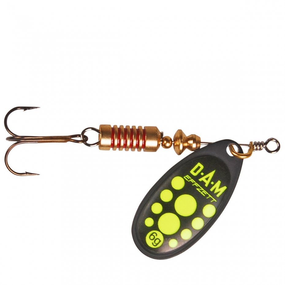 Effzett Standard Spinner Black Yellow 3g