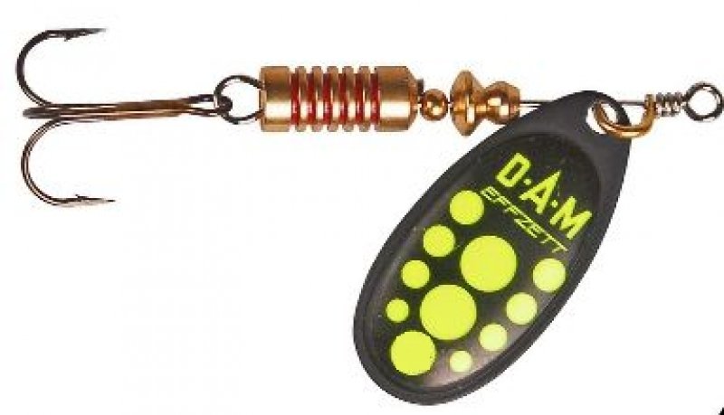 Effzett Standard Spinner Black Yellow 12g