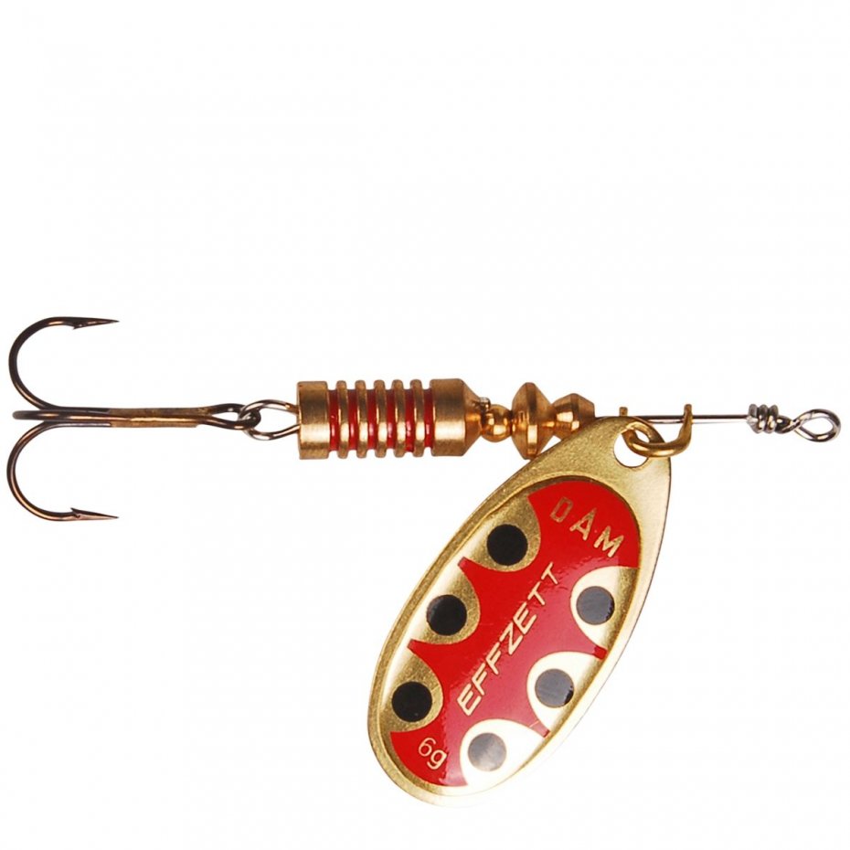 Effzett Standard Spinner Copper Black Dot 6g