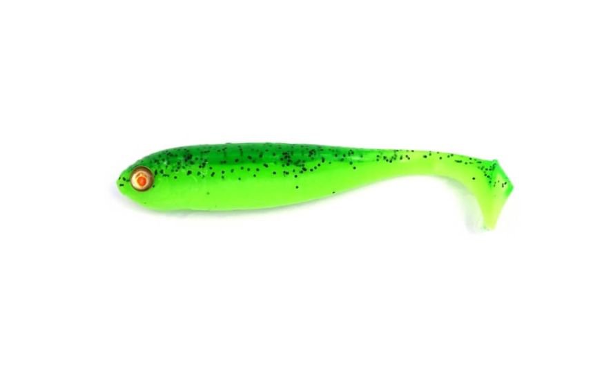 ADUSTA PENTA SHAD 4" 10CM, 11G, 114 GREEN CHART SEED SHINER