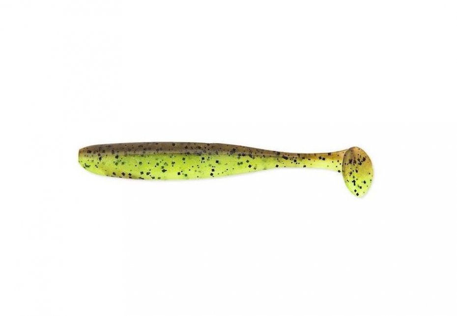 Easy Shiner 2"-401T Green Pumpkin / Chartreuse