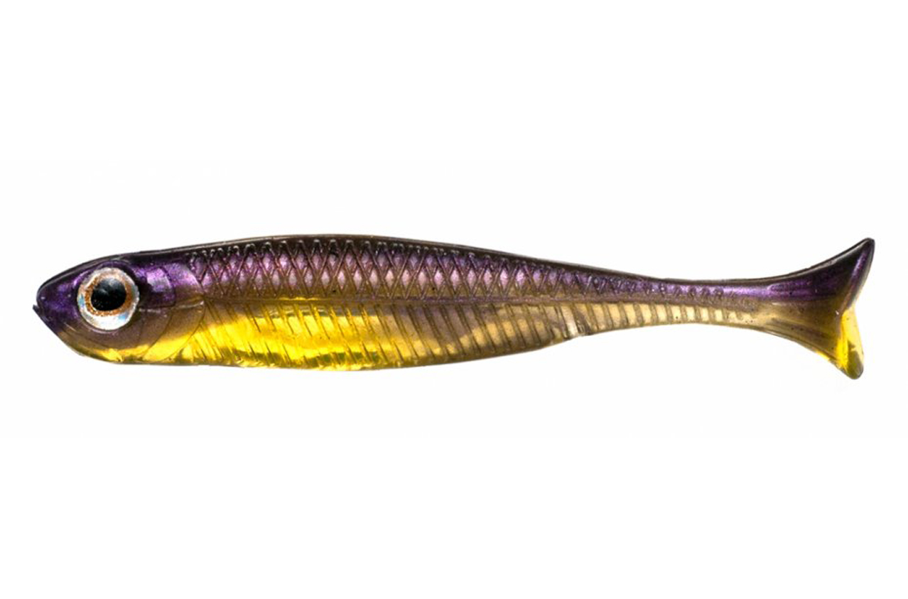 Fisharrow Flash-J Huddle 1" Purple Weenie/Silver #05