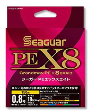 Seaguar PE X8 150m 1Gou 0,165 mm