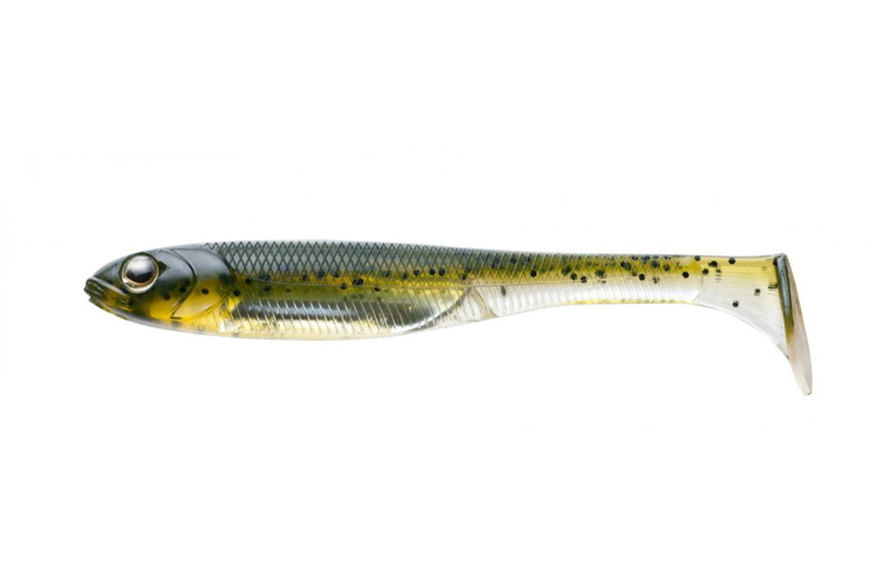 Fisharrow Flash J Shad 4.5" Water Melon/Silver #02