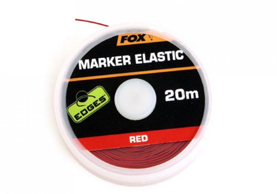 Fox Edges Marker Elastic x 20m red
