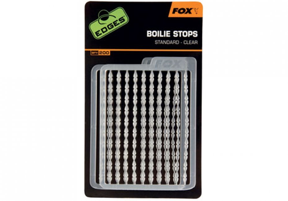 Fox Edges Boilie Stops Standard Clear