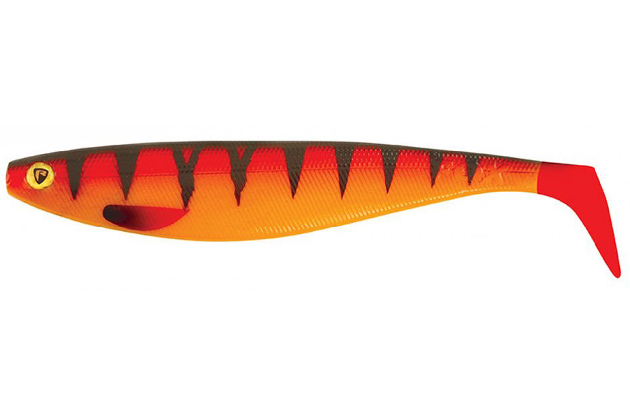 Fox Rage Pro Shad Firetail II 23cm Hot Tiger