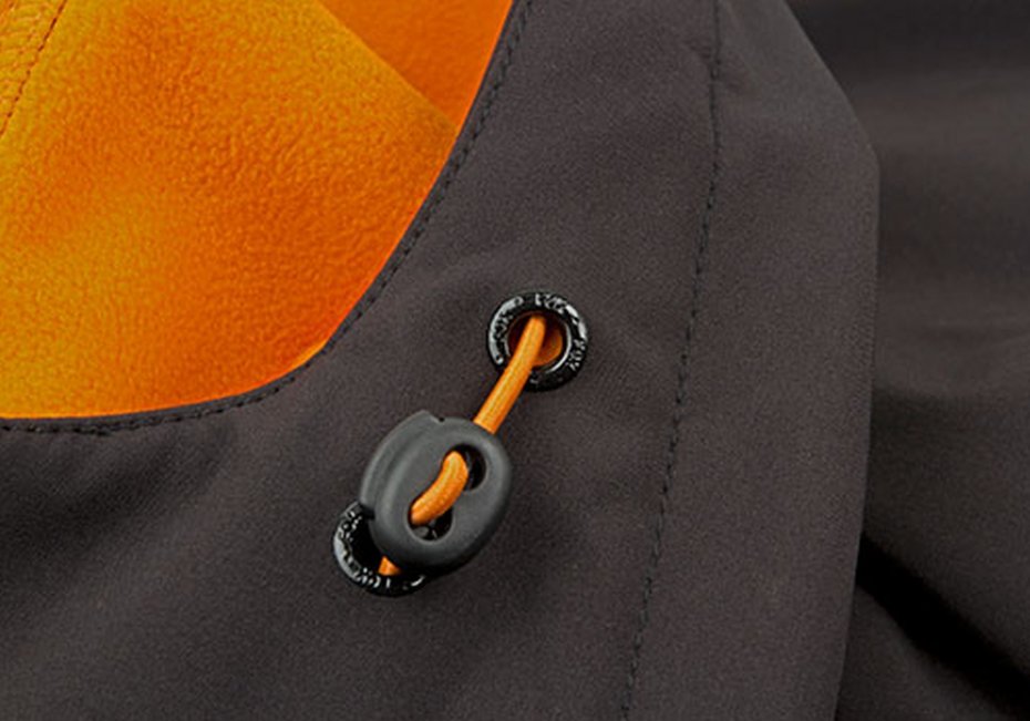 Fox Black Orange Shofshell Hoodie L — zdjęcie 2