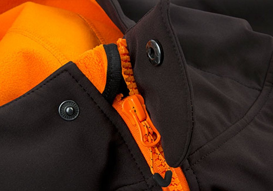 Fox Black Orange Shofshell Hoodie XL — zdjęcie 2