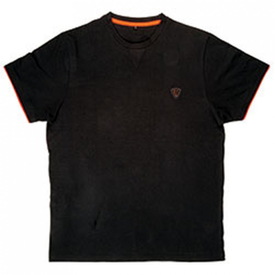 Fox Black Orange Brushed Cotton L