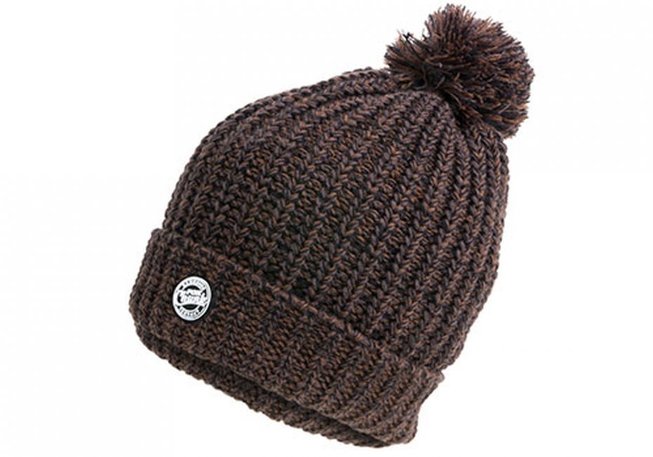 Fox Chunk Camo Heavy Knit Bobble Hat — zdjęcie 3