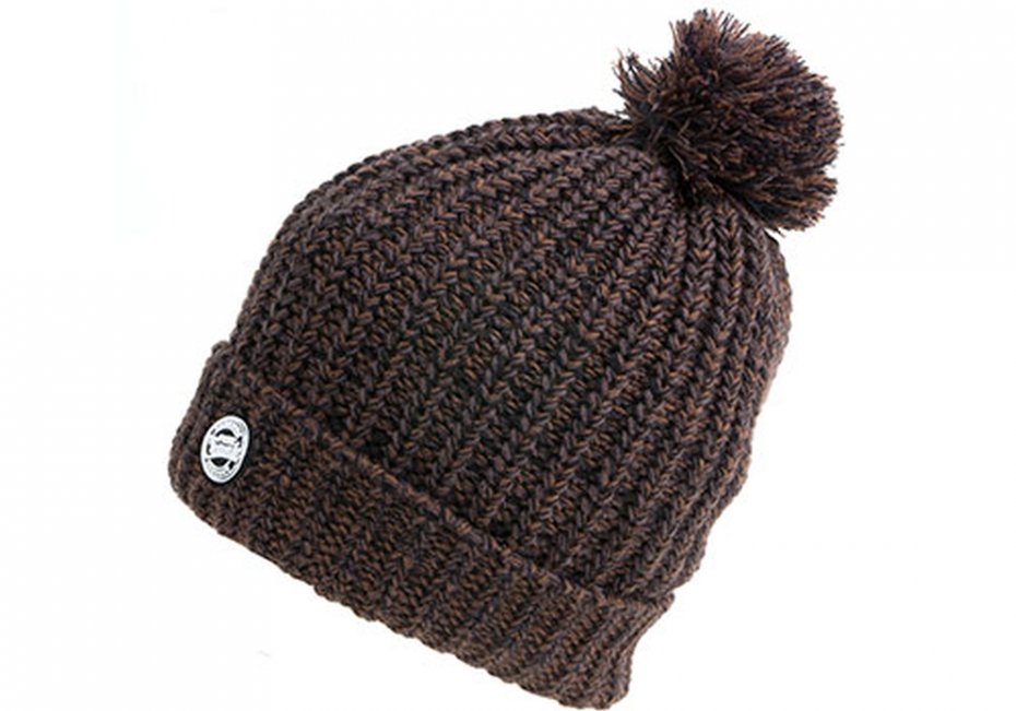 Fox Chunk Camo Heavy Knit Bobble Hat — zdjęcie 5