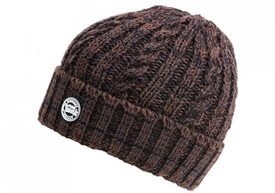 Fox Chunk Camo Heavy Knit Bobble Hat — zdjęcie 2