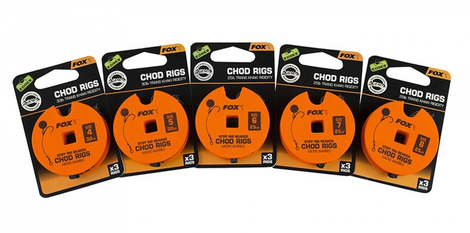 Fox Edge Armapoint stiff rig Chod rigs 25lb 6