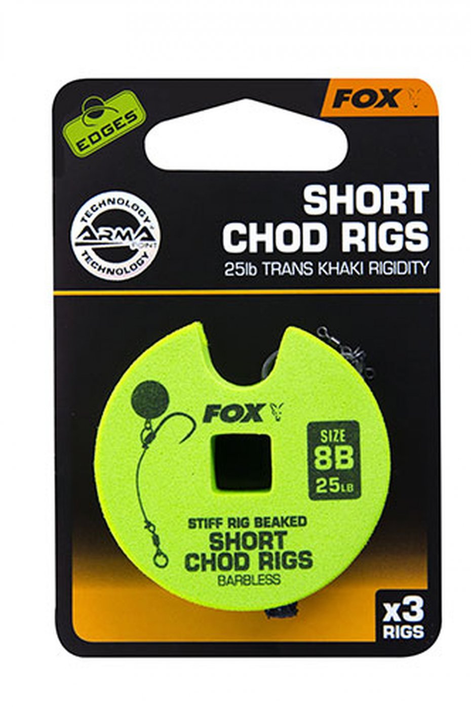 Fox Edge Armapoint stiff rig Short Chod rigs 30lb 4 — zdjęcie 2