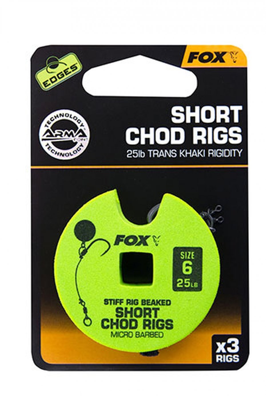 Fox Edge Armapoint stiff rig Short Chod rigs 30lb 4 — zdjęcie 6