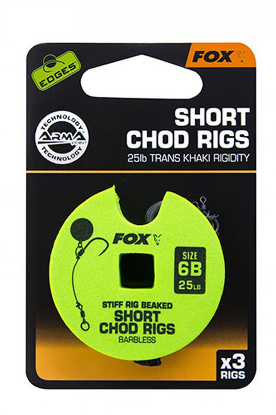 Fox Edge Armapoint stiff rig Short Chod rigs 30lb 4 — zdjęcie 9