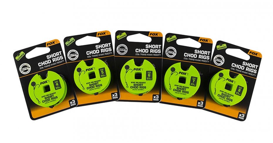 Fox Edge Armapoint stiff rig Short Chod rigs 25lb 7