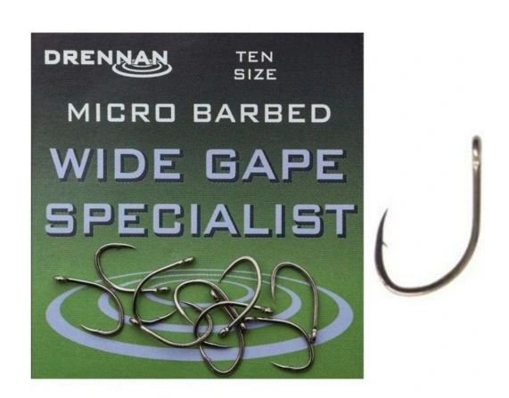 Haczyki Drennan Wide Gape Specialist nr 6