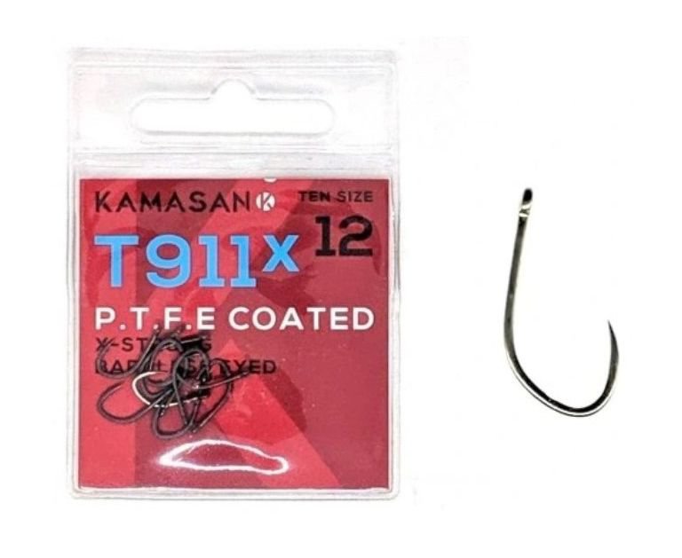 Haczyki Kamasan T911X z oczkiem 14