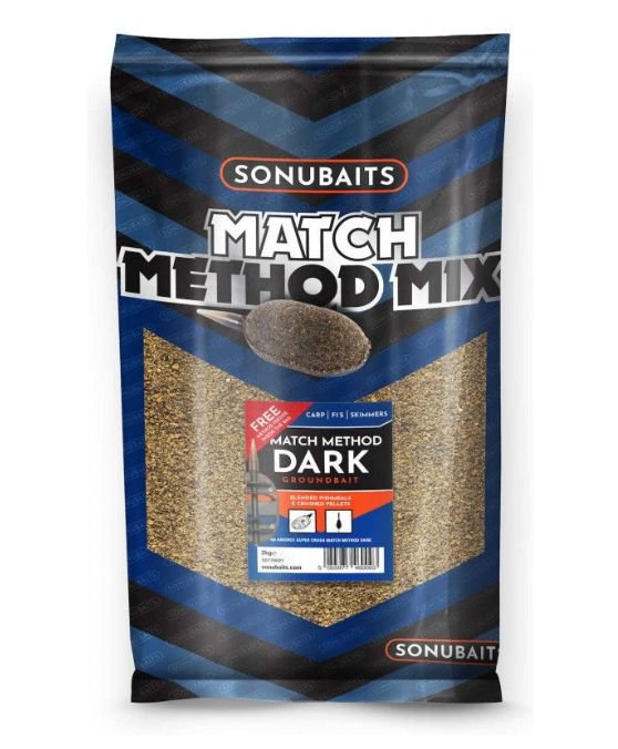 Zanęta Sonubaits Supercrush Match Method Mix Dark 2kg