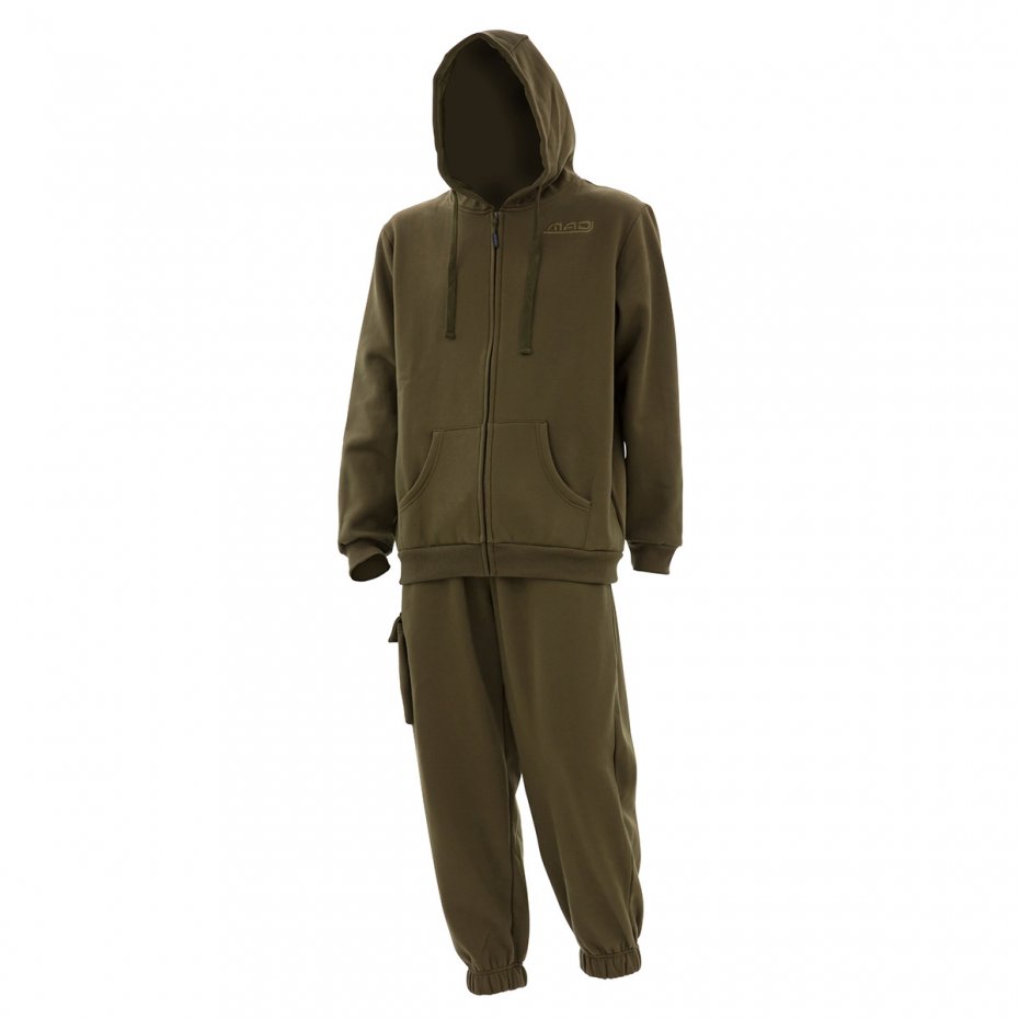 Madcat Bivvy Zone Zip Hoodie Green L
