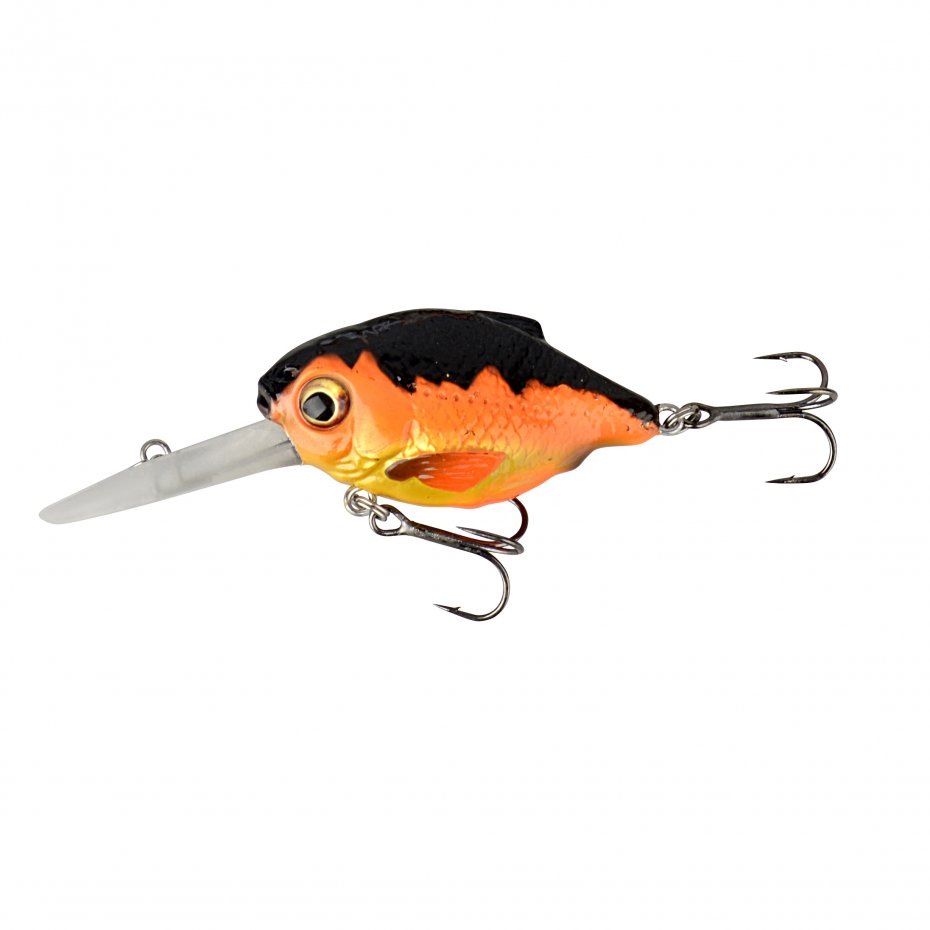 Savage Gear 3D Crucian Crank34 3.4cm F SR Black & Orange
