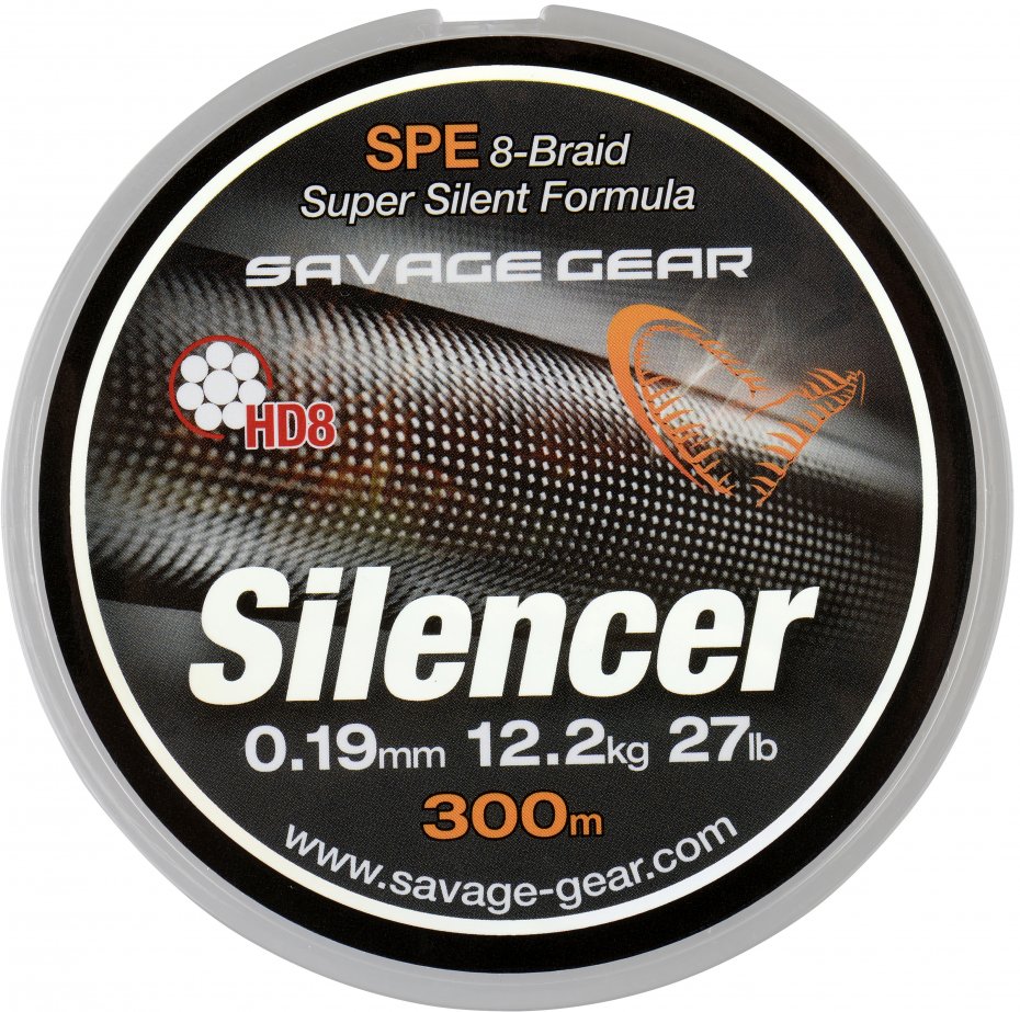 Savage Gear HD8 Silencer Braid 120m 0.19mm Green