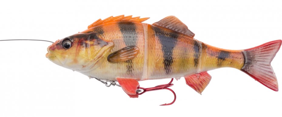 Savage Gear 4D Line Thru Perch 23cm SS Albino