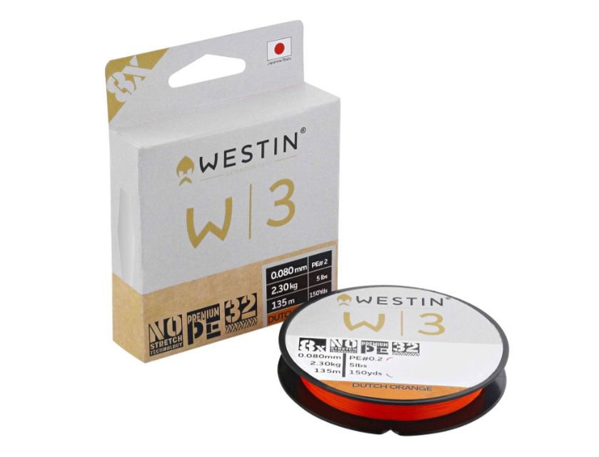 W3 8-BRAID 135m 0.26mm Dutch Orange