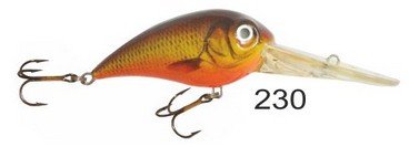 HRT Bomber Diver 5cm 10G 3.0-4.0M 230