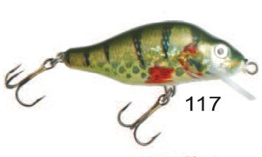 HRT Perch Floater 13Cm 68G 2.5-4.0M 117