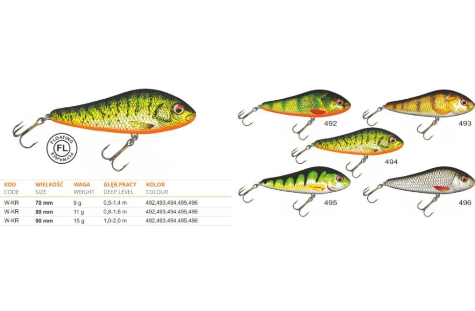 Krap Floater 7cm 9g 0,5-1,4 495