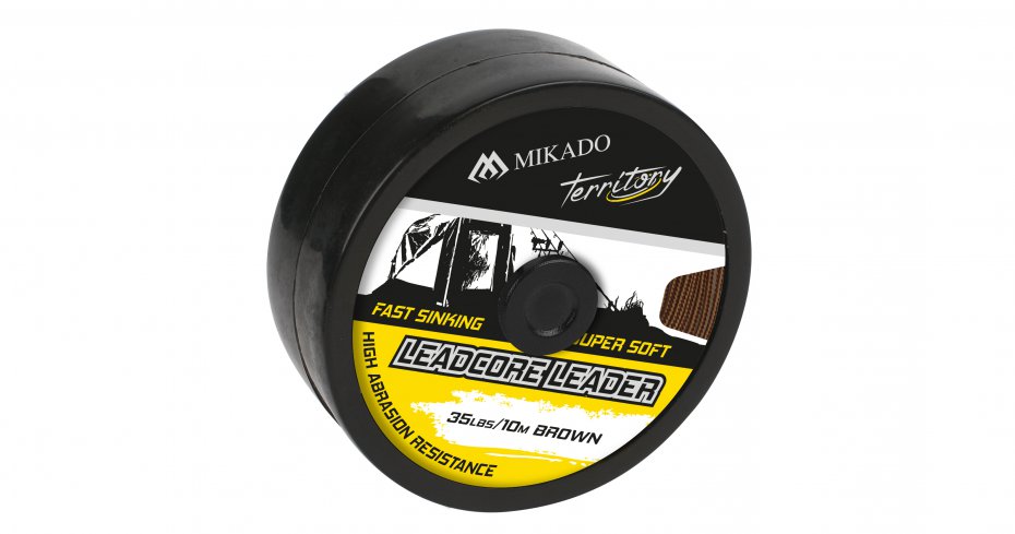 Przypon Leadcore Leader 45lbs/10m Brązowy