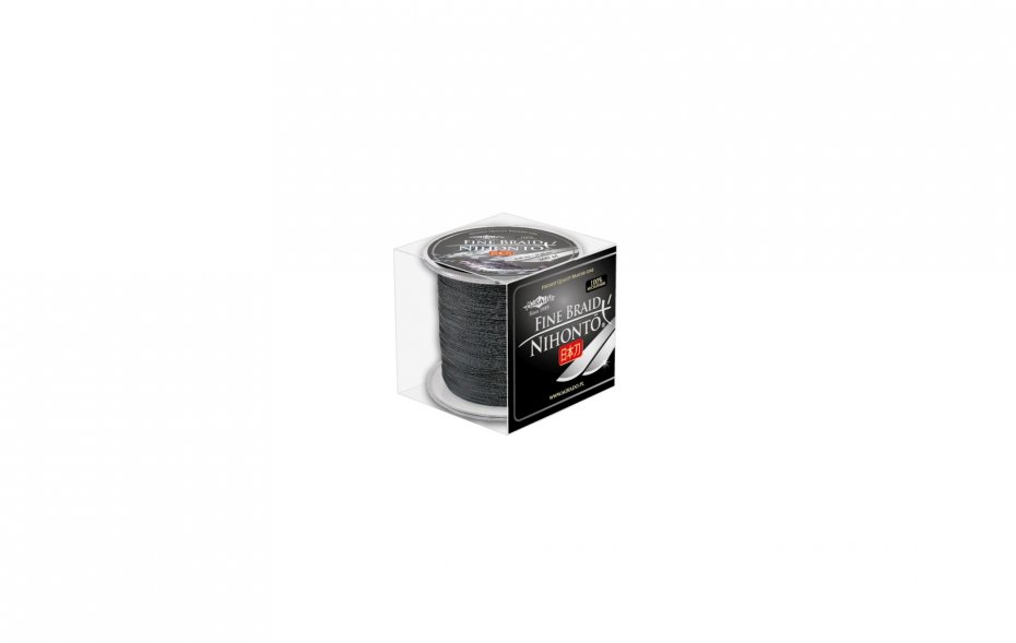 Mikado Nihonto Fine Braid 0.18 Black 300m