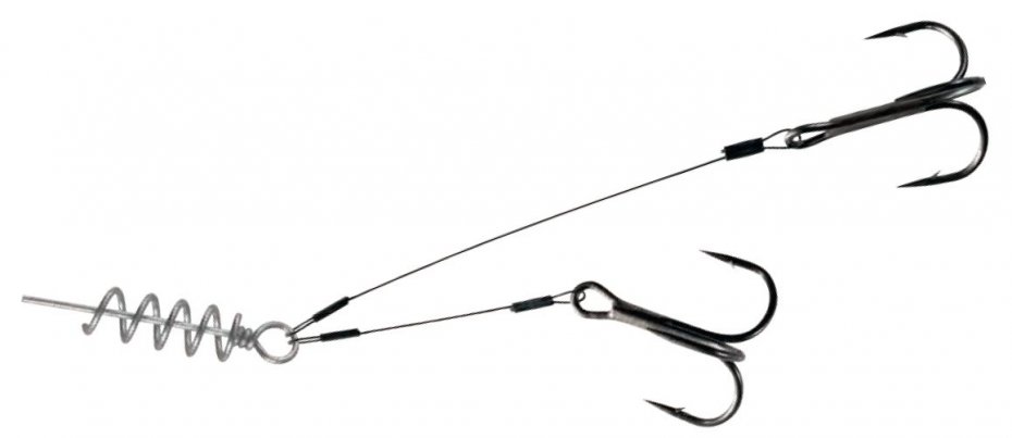 Dragon Systemik szczupakowy 1 X 7 Surfstrand 18kg Dozbrojki 40mm/60mm Kotwice No. 2