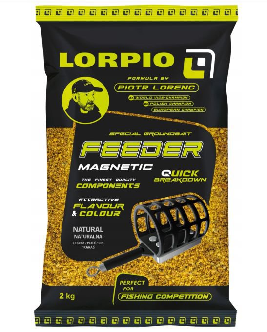 MPU LORPIO FEEDER MAGNETIC NATURAL 2000g
