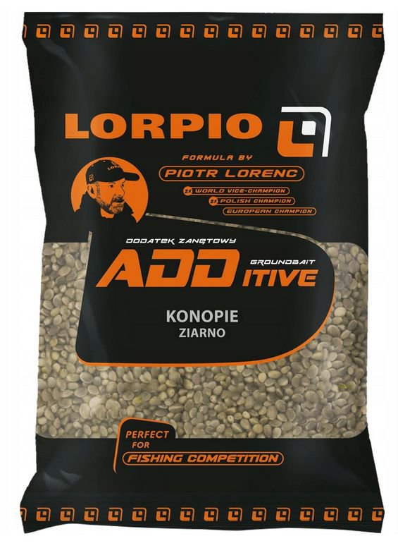 DODATEK DO ZANĘT LORPIO KONOPIE Ziarno 600g