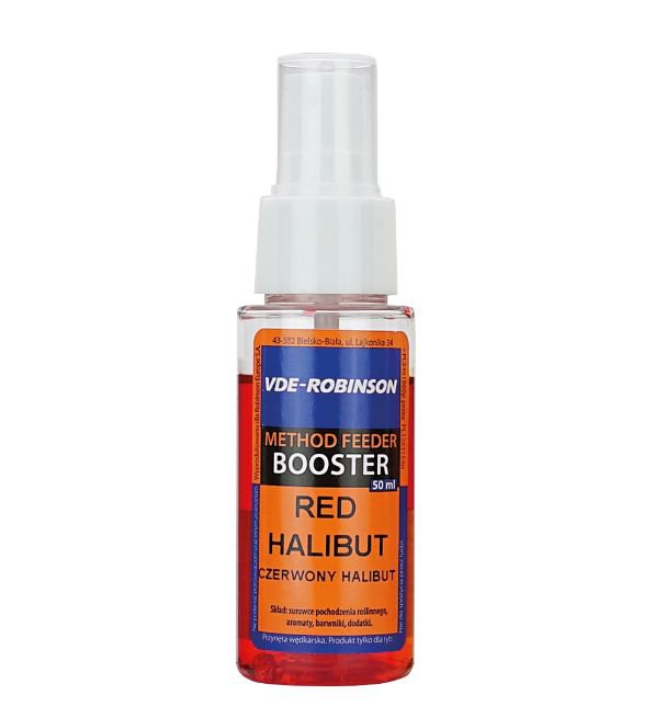 Booster z atomizerem, red halibut, 50ml